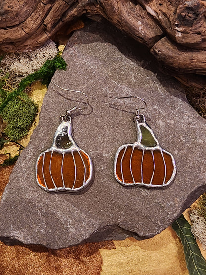 Pumpkin Earrings (2) - *KC40