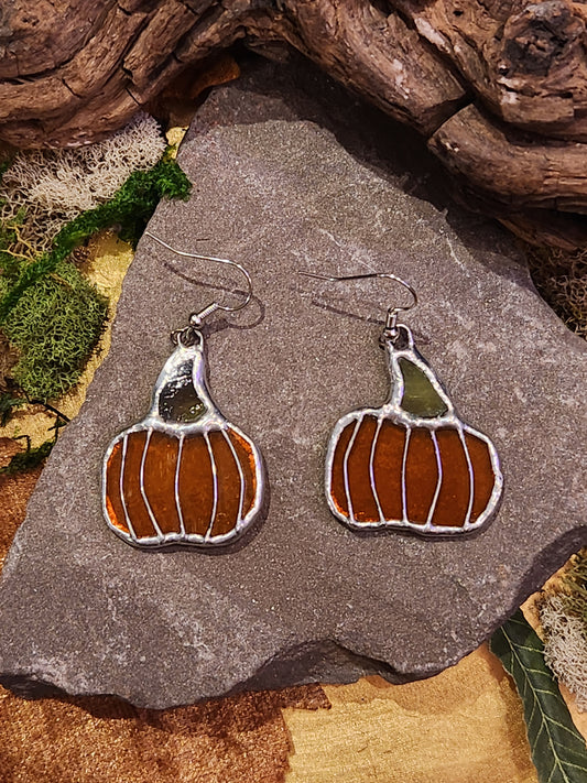 Pumpkin Earrings (2) - *KC40