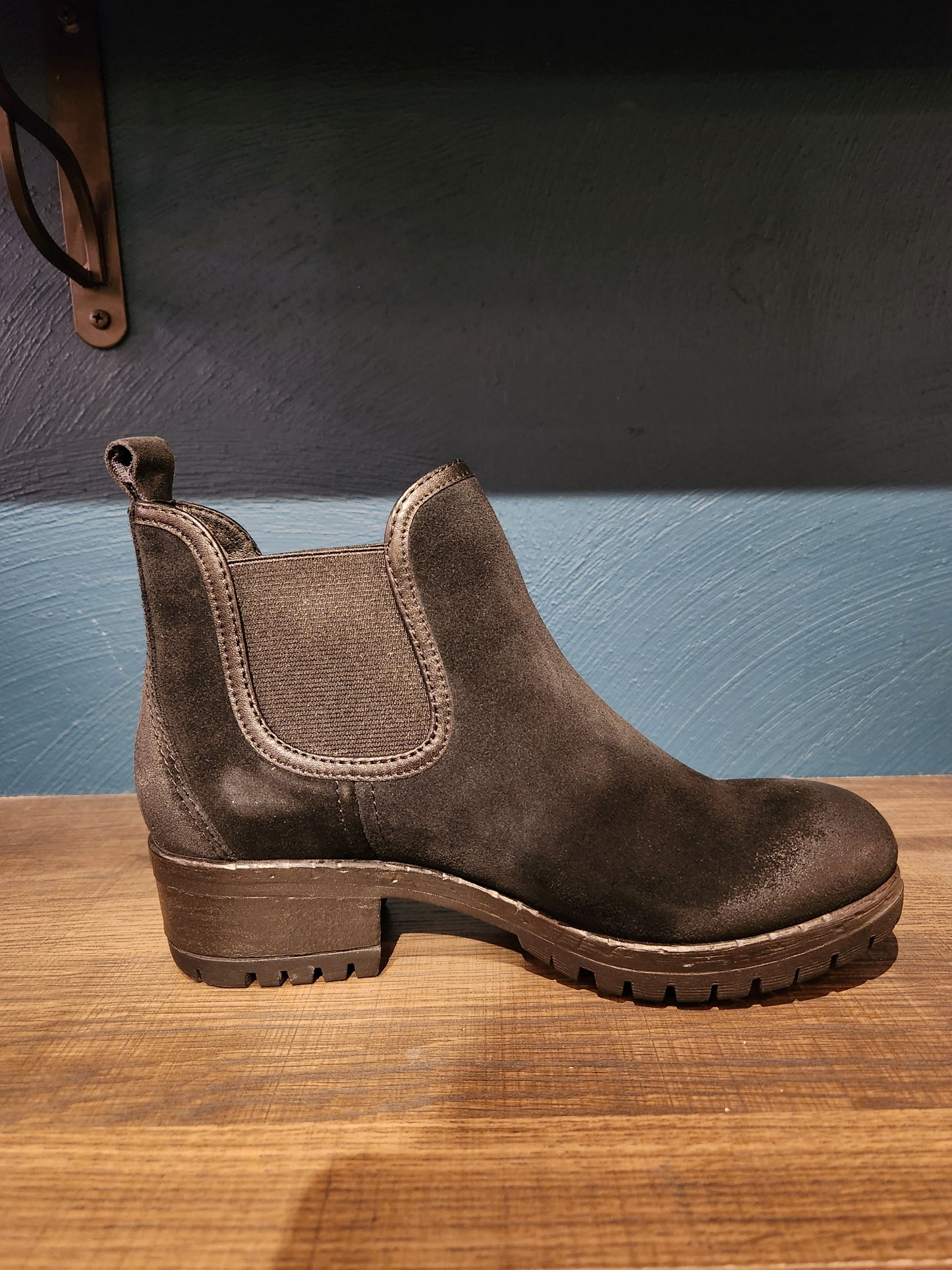 Cabot Boot - Black Suede