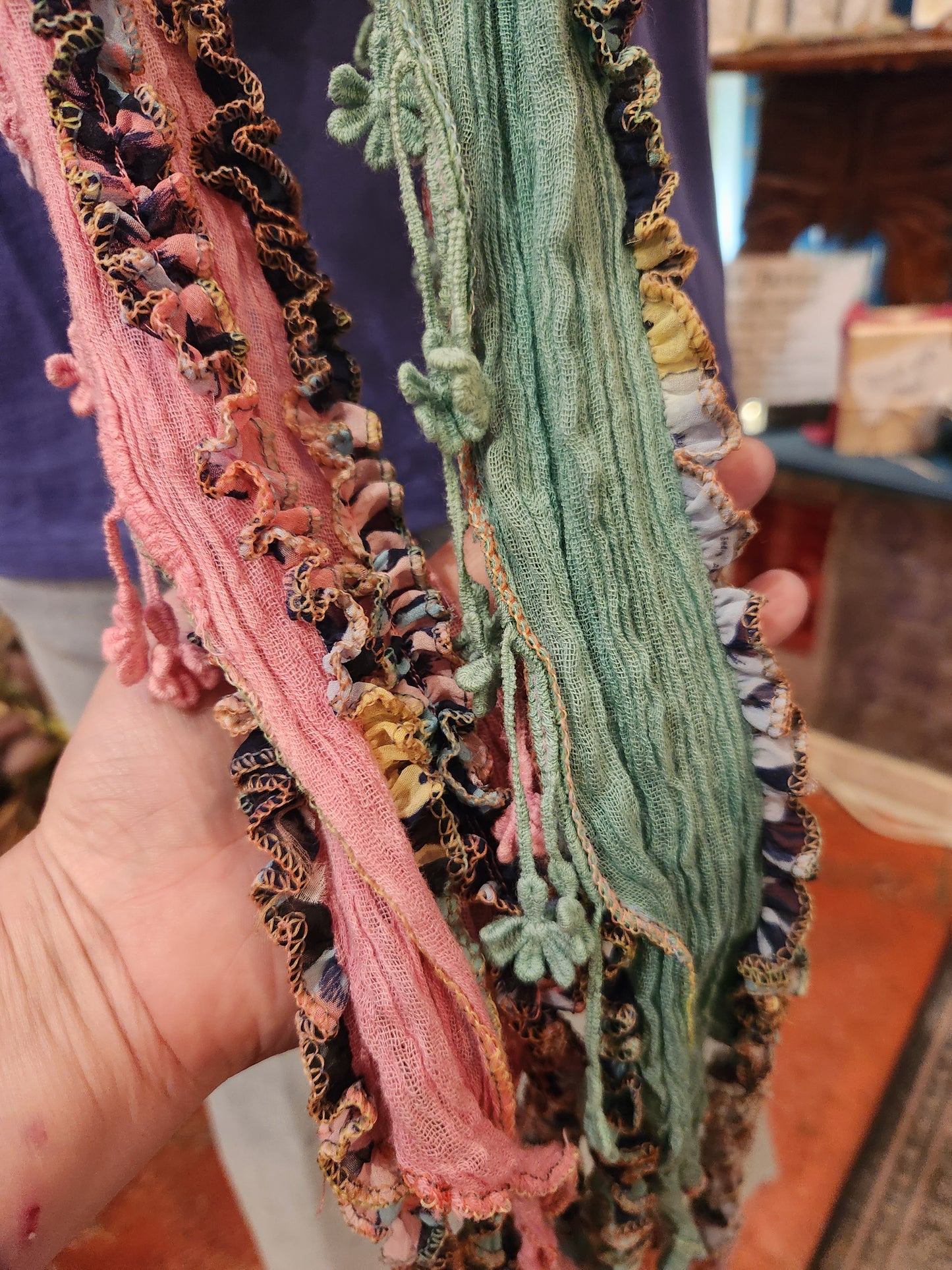 Fringe Scarf - OOAK #15