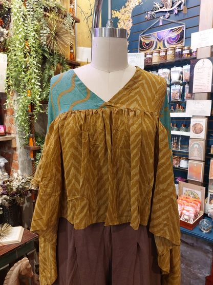 Gold Dust Crop Top 0725 076