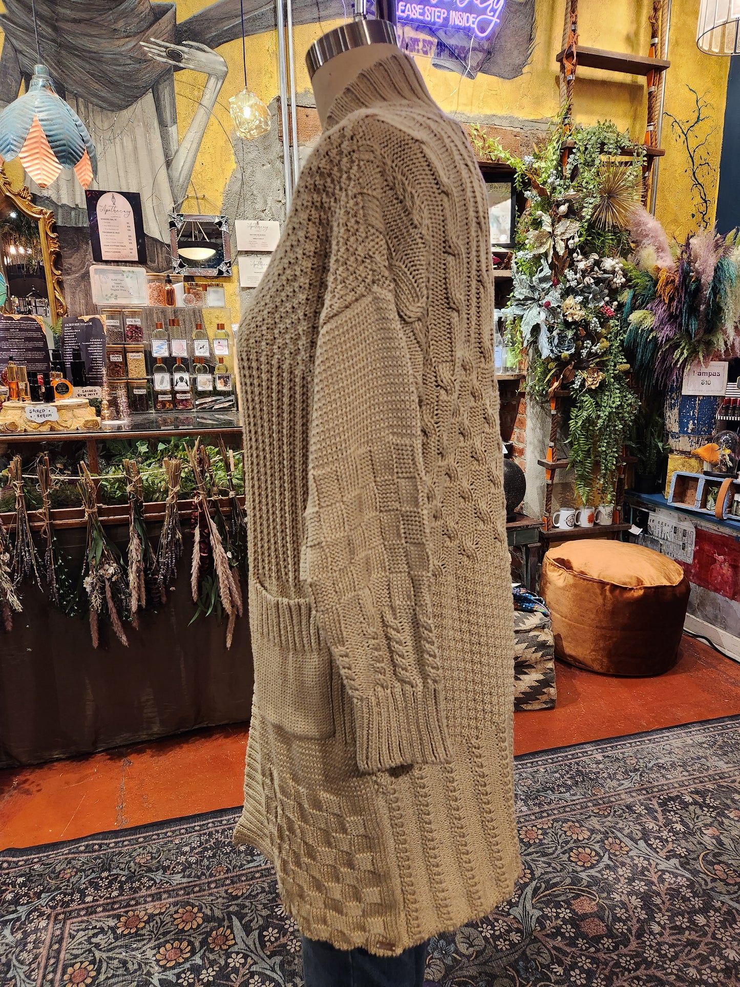 Ireland Cardigan - Sand