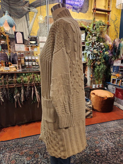 Ireland Cardigan - Sand