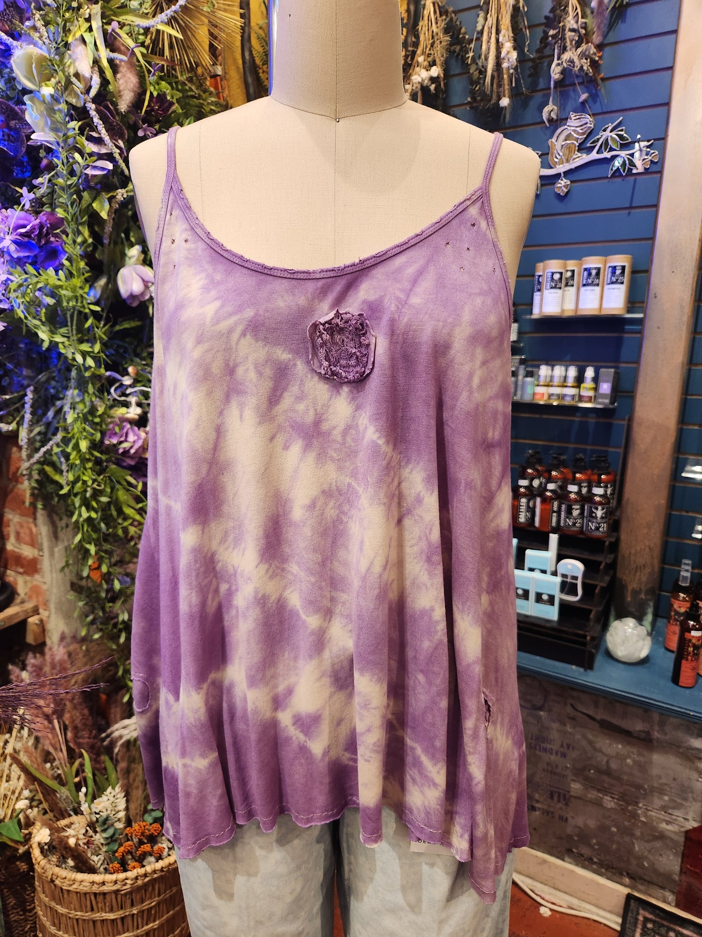Rainbow Sherbet Dyed Cami (Multiple Colors)