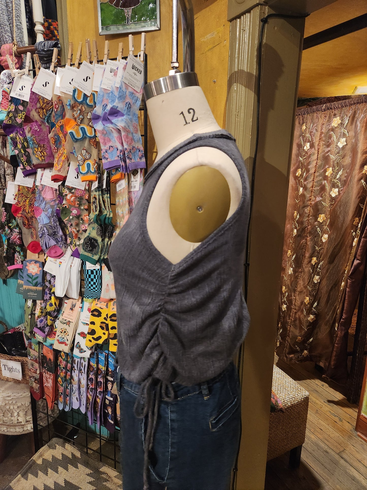 Hand Dyed 'Project Social' Tank Top