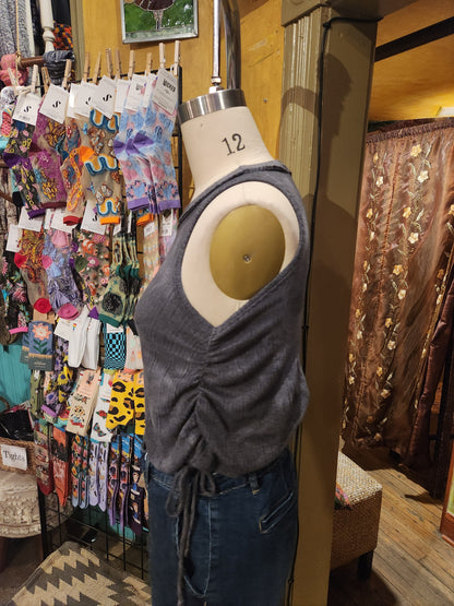 Hand Dyed 'Project Social' Tank Top