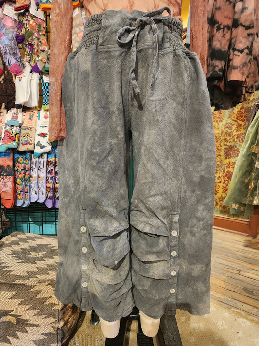 Hand Dyed 'Paperlace' Pants