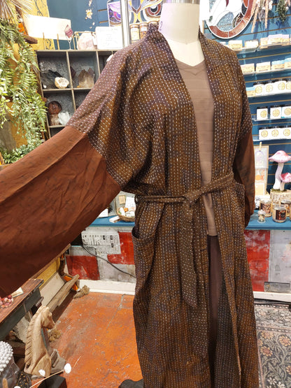 Majestic Caramel Over dye Kimono 1124 121