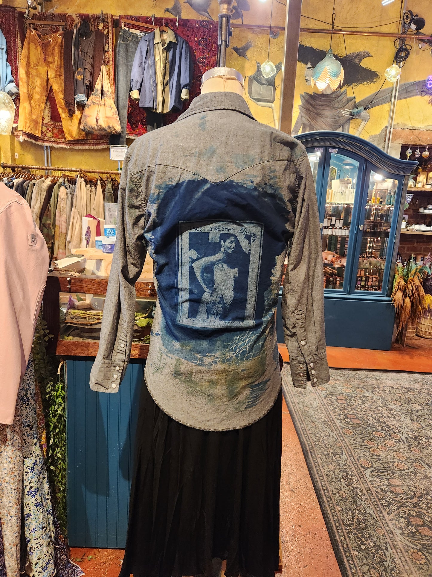 Vintage Ladies in Tattoo Wrangler Shirt - Laura Bruce