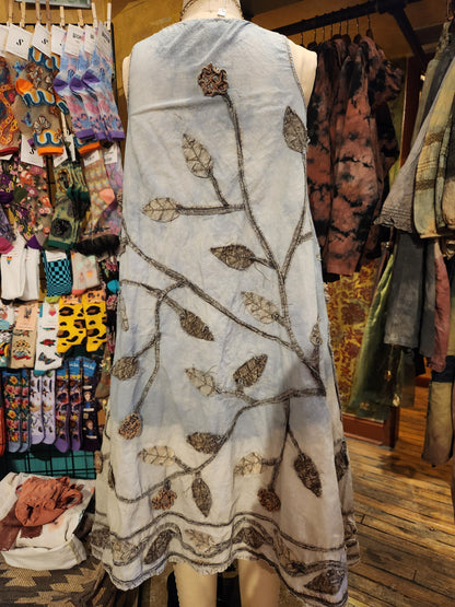 Hand Dyed 'Paperlace' Dress