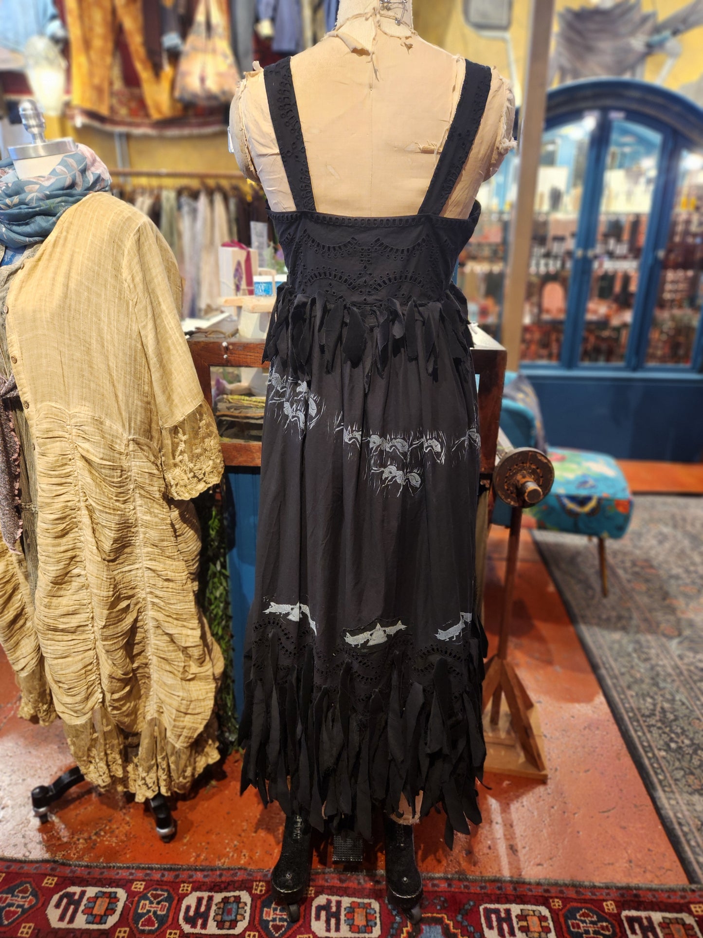 Insect Invasion Saltwater Luxe Dress - Tristessa Motley*