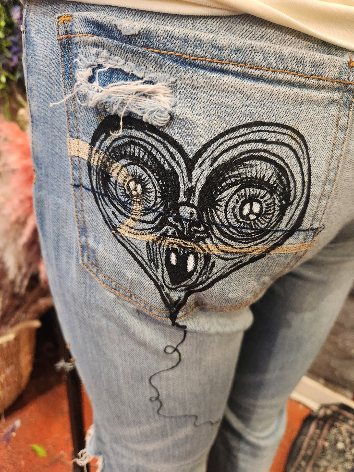Traumatism Art Nope Skinny Jean