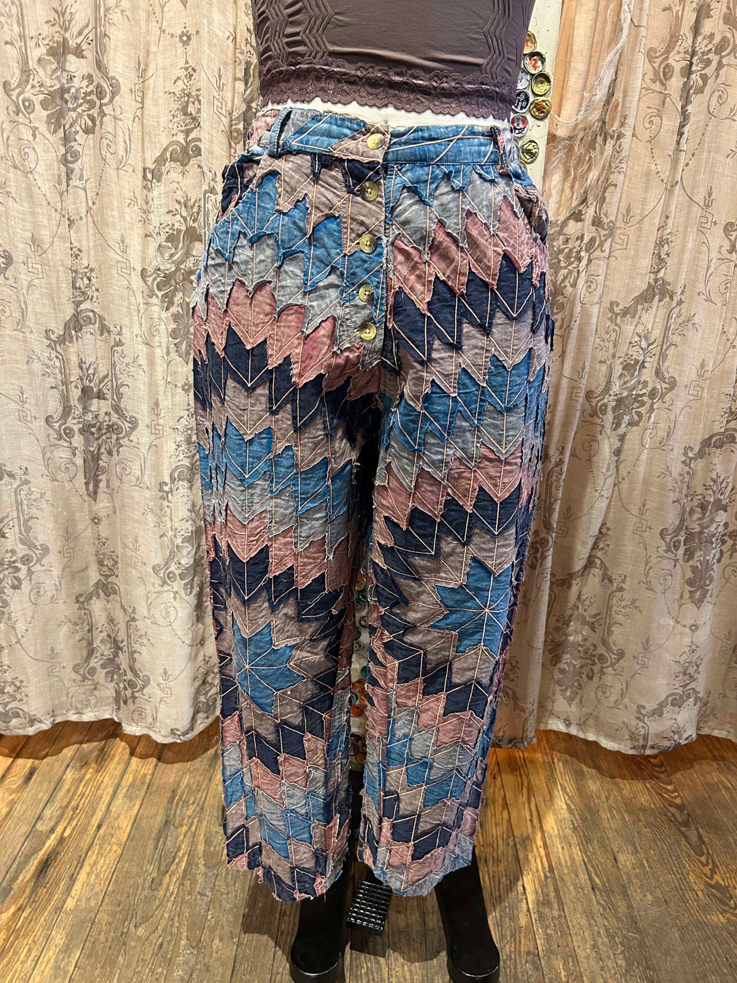 Mix and Match Pants - Plum