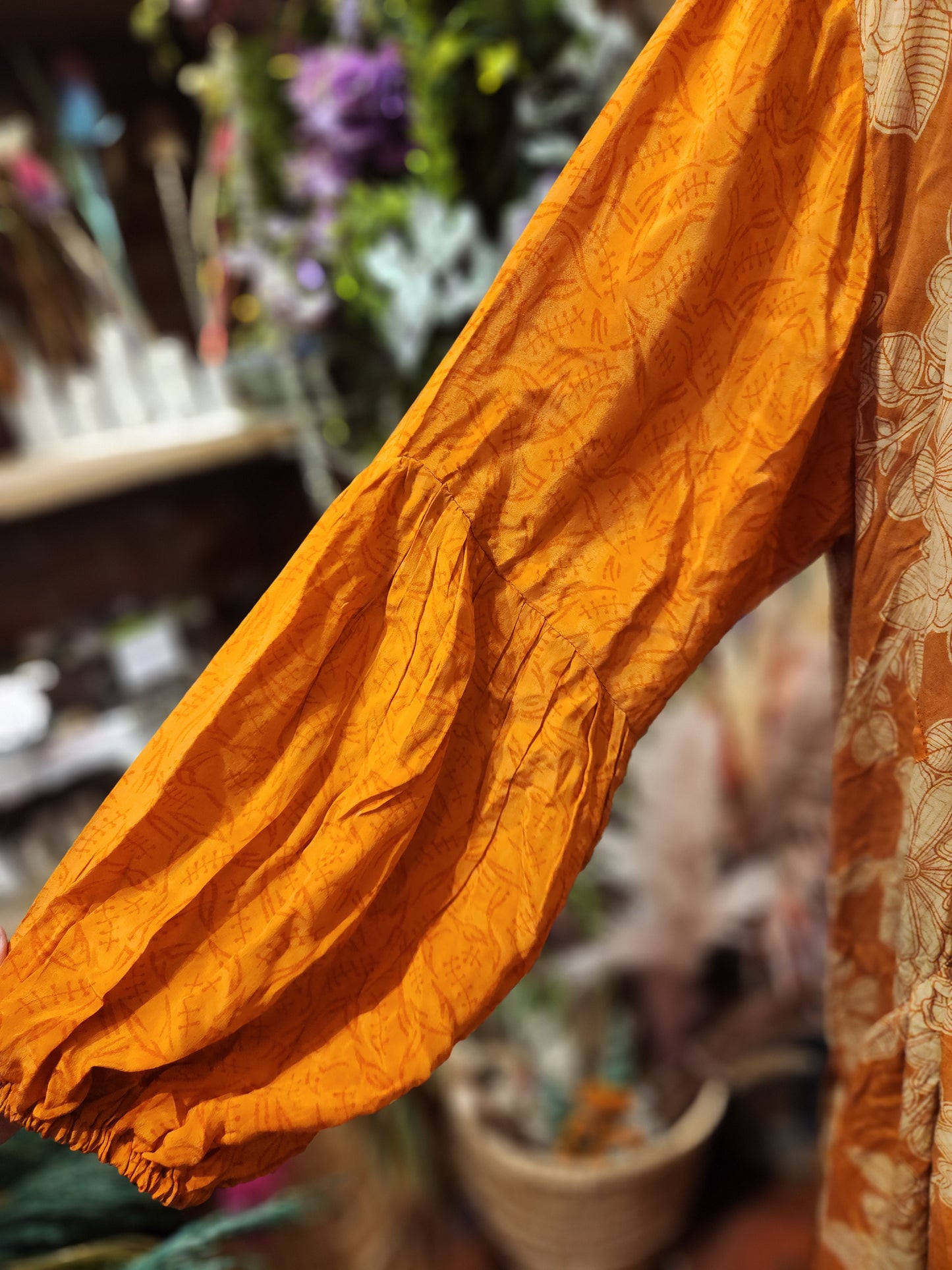 Crepe Sari Evermore Kimono