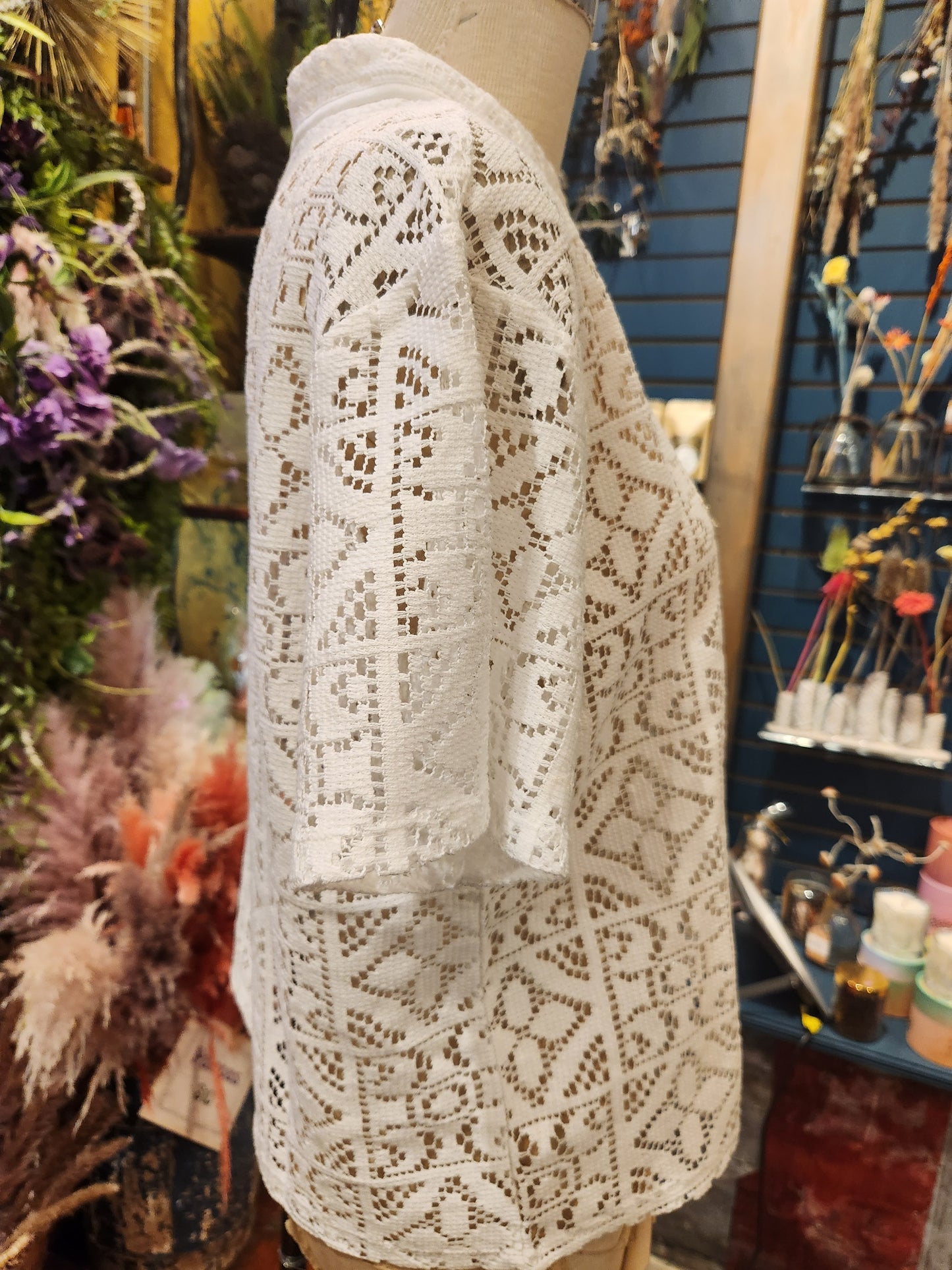 Ihnaima Cloud Dancer Blouse