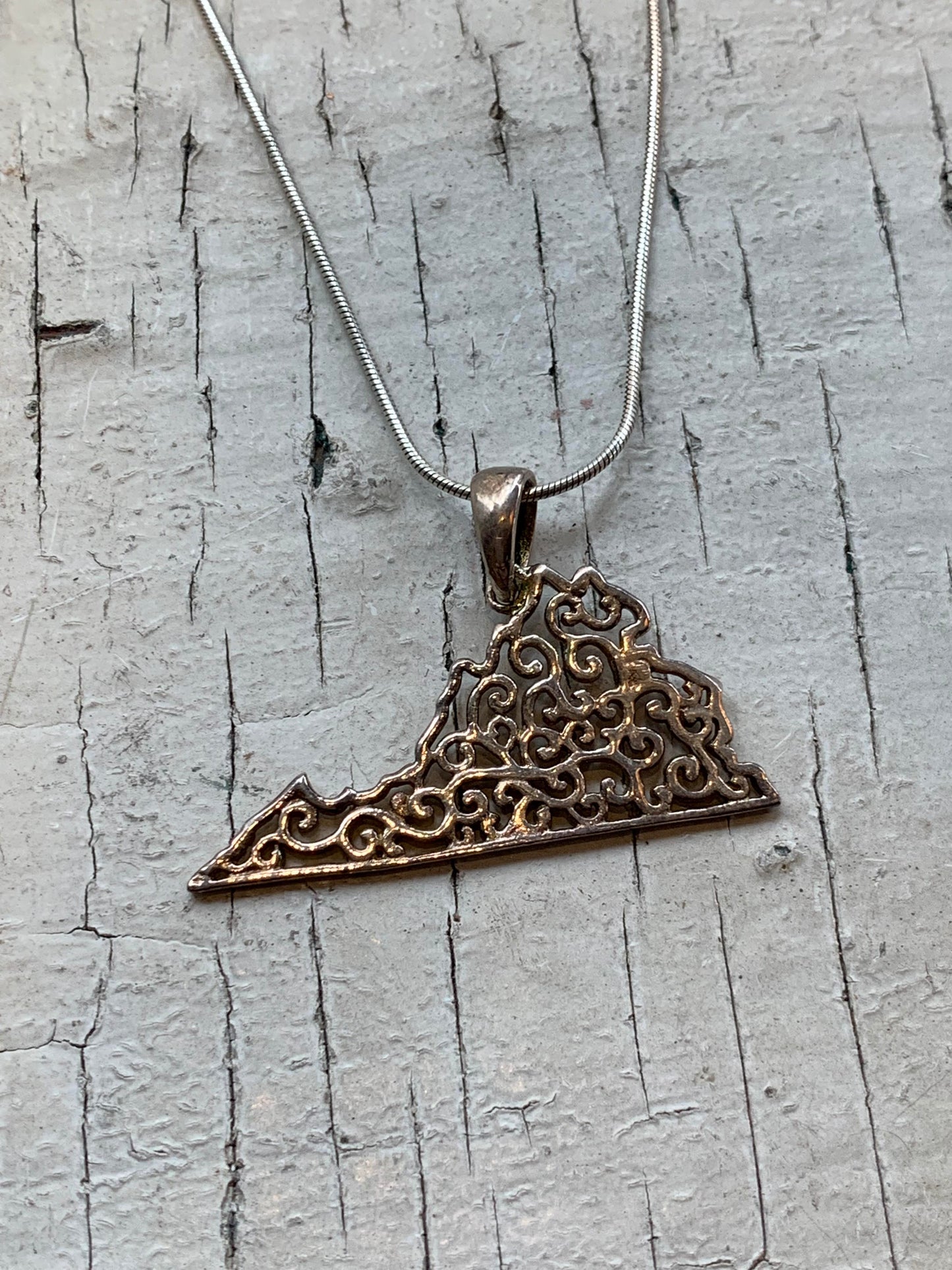 Virginia State Necklace