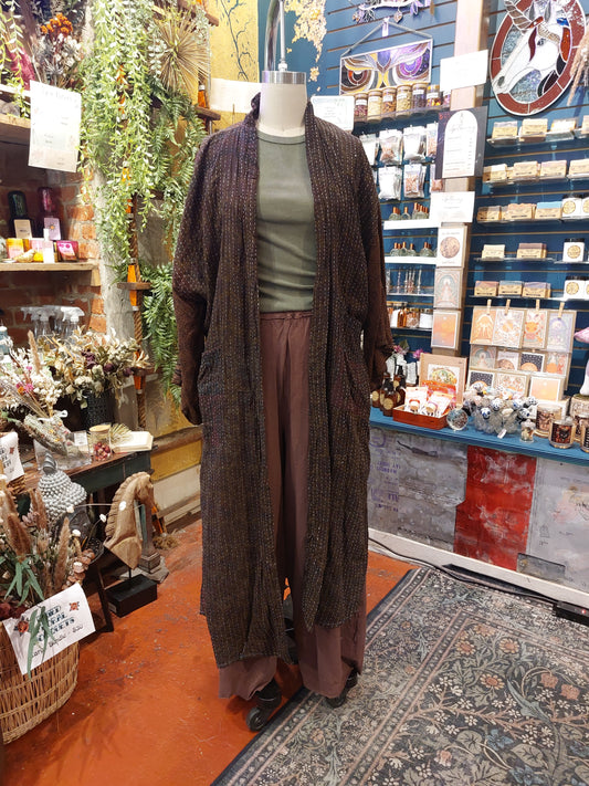 Majestic Caramel Over dye Kimono 1124 205