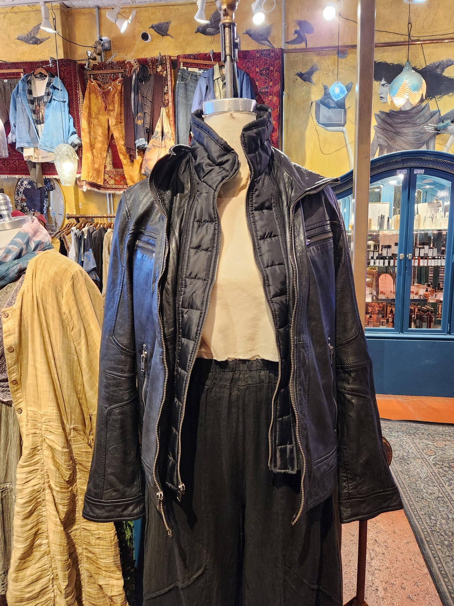 Wisecracker Mauritius Leather Jacket - Thom Little*