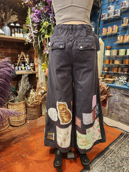 Kitten Paradise Free People Wide-Leg Chino Trousers - Tori Radday*