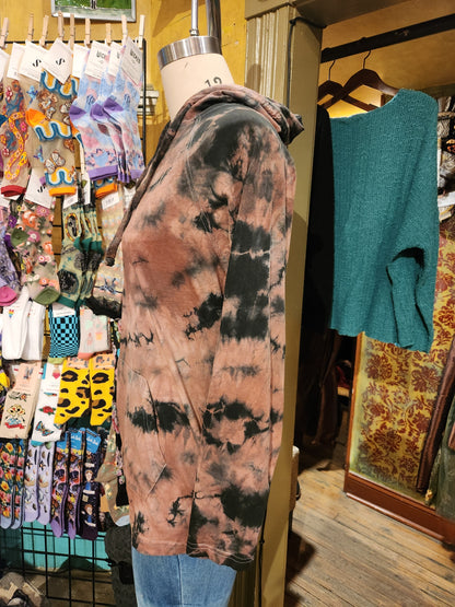 Hand Dyed Hawks Bay Men's Light Weight Hoodie (choose color)