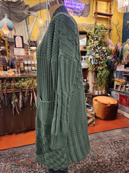 Ireland Cardigan - Deep Sea