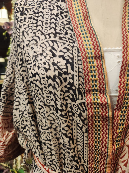 Bagru  Long Robe ( multiple colors available )