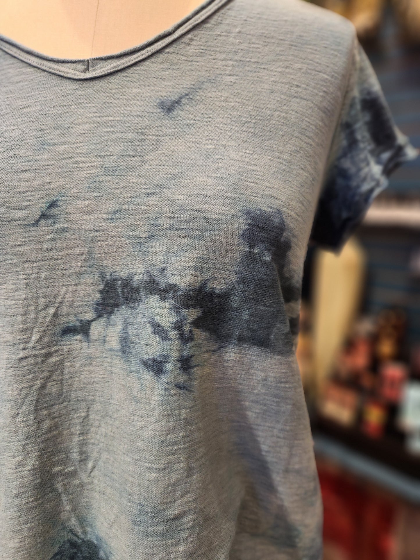 Marble Dreams Raw Edge Tee