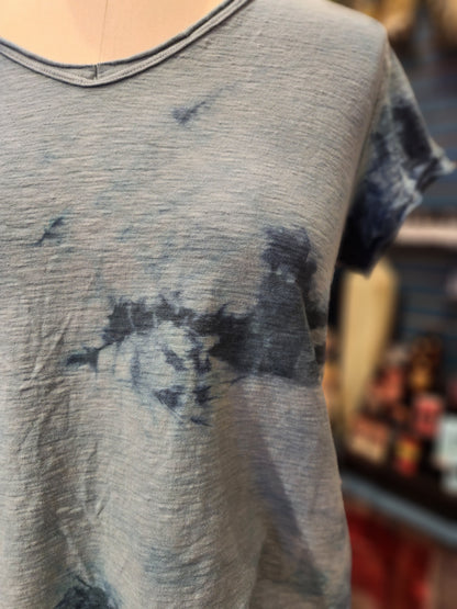 Marble Dreams Raw Edge Tee