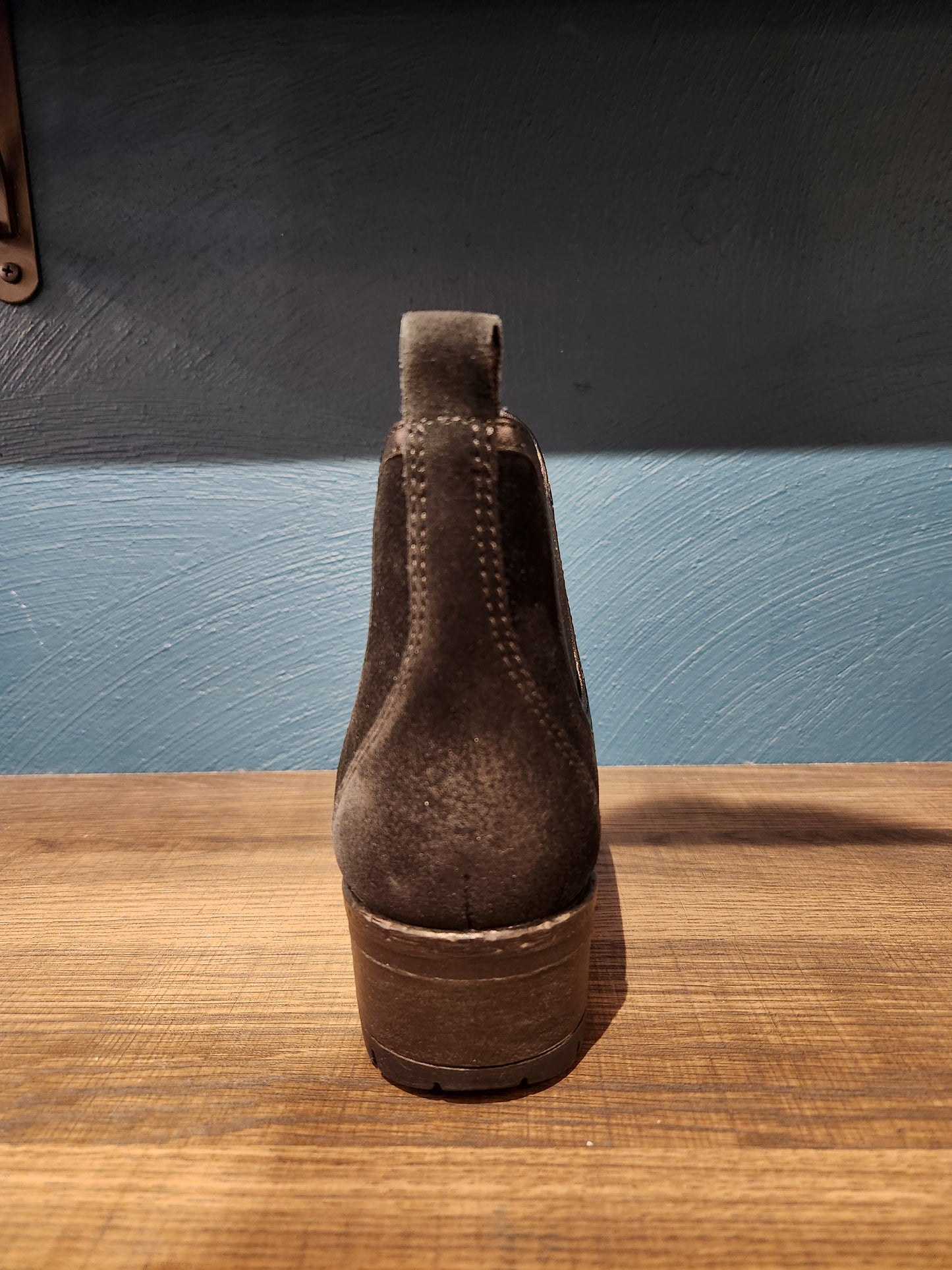 Cabot Boot - Black Suede