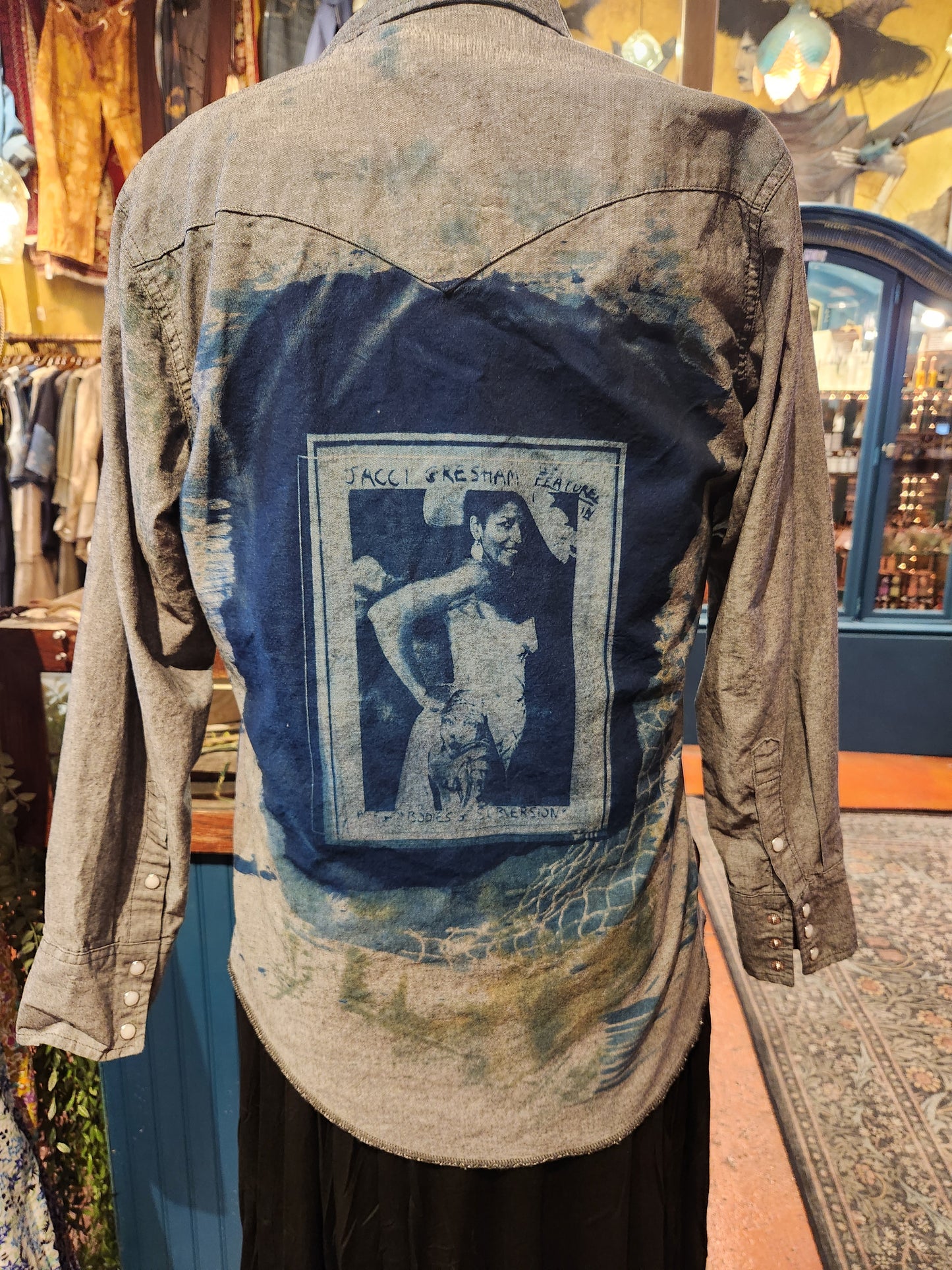 Vintage Ladies in Tattoo Wrangler Shirt - Laura Bruce