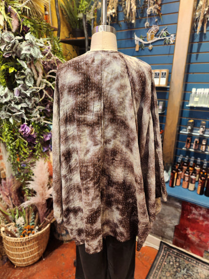 Pareo Kantha Gaia Button-Down Kimono
