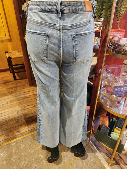 Hendrix Festival Paisley Relaxed Flair Jeans