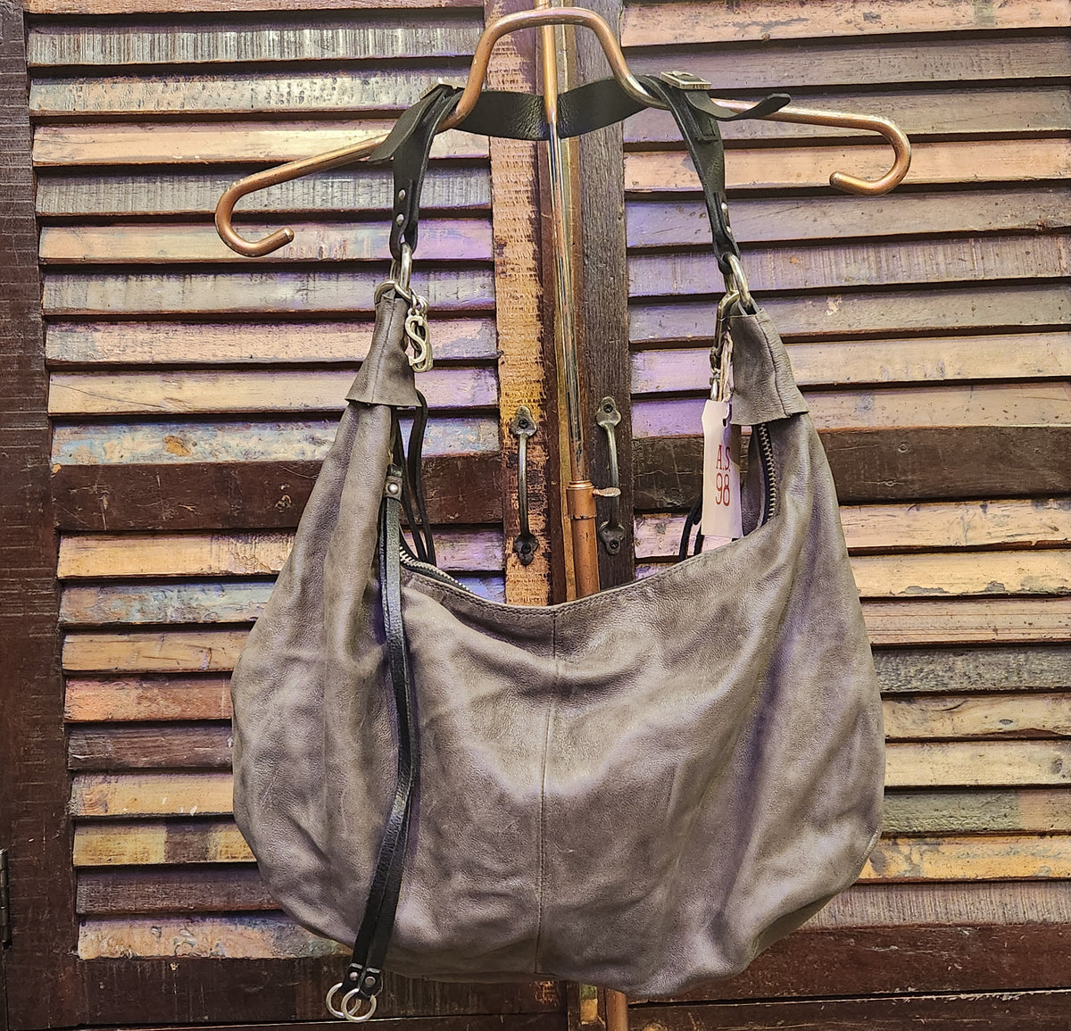 Holmes Smoke Leather Bag