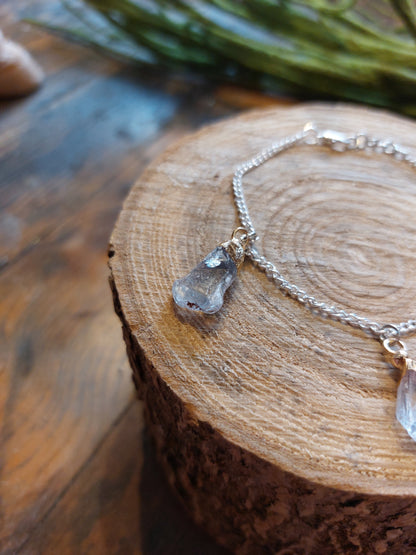 Three Quartz Crystal Bracelet *IV96