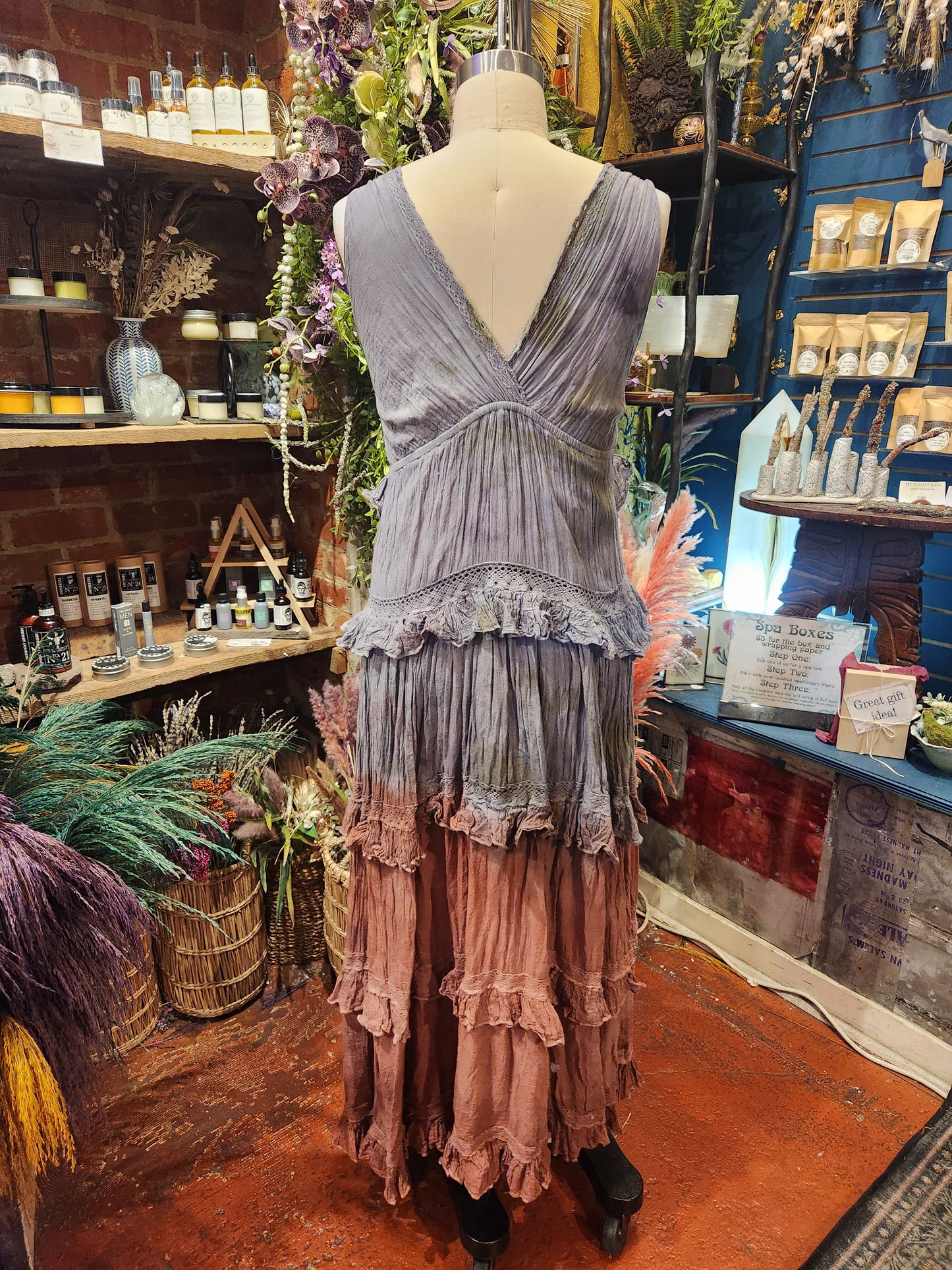 The Rouge Ruffle Dress