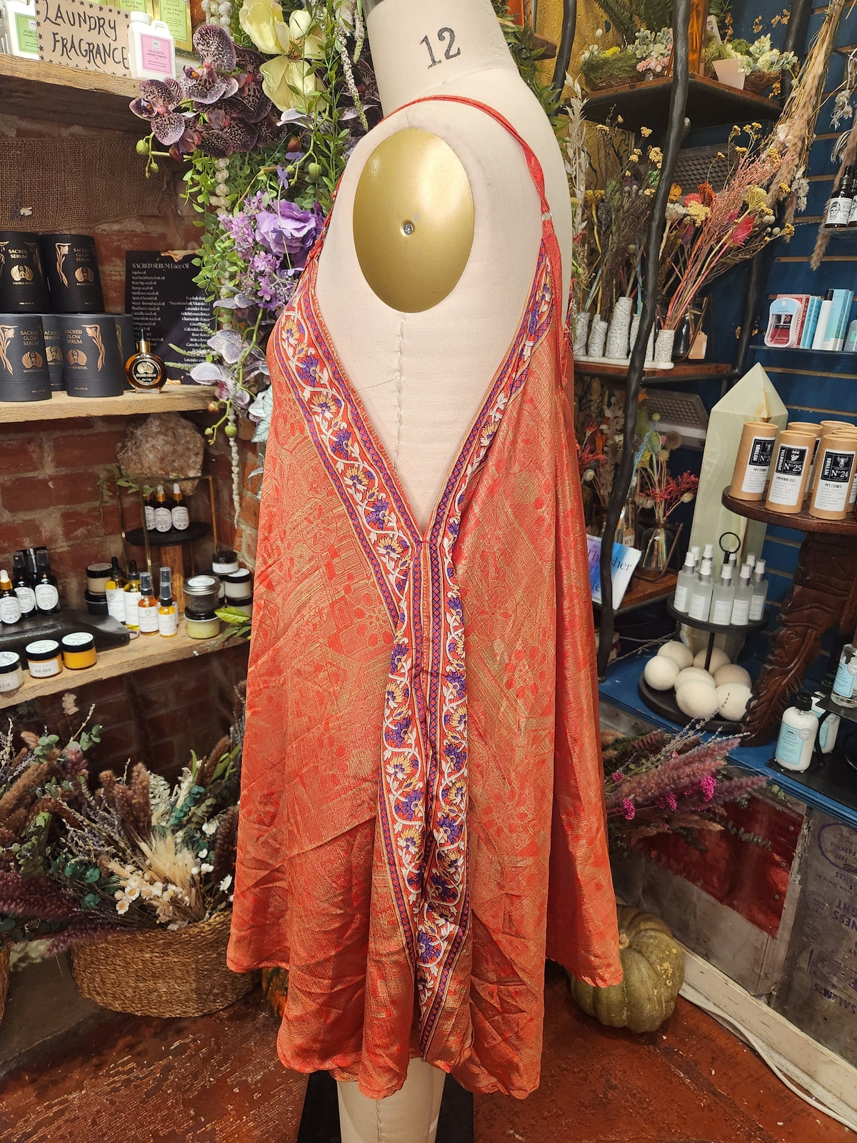 Rasgulla Sari Moonchild Mini Dress 0926 010