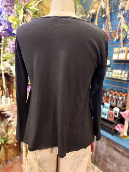 Sharkbite Long Sleeve Tee - Black