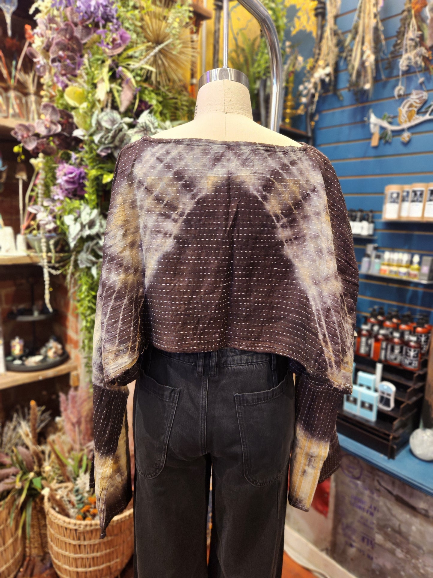 Pareo Kantha Abundance Crop Top