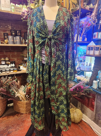Crepe Sari Spellbound Kimono 0926 039