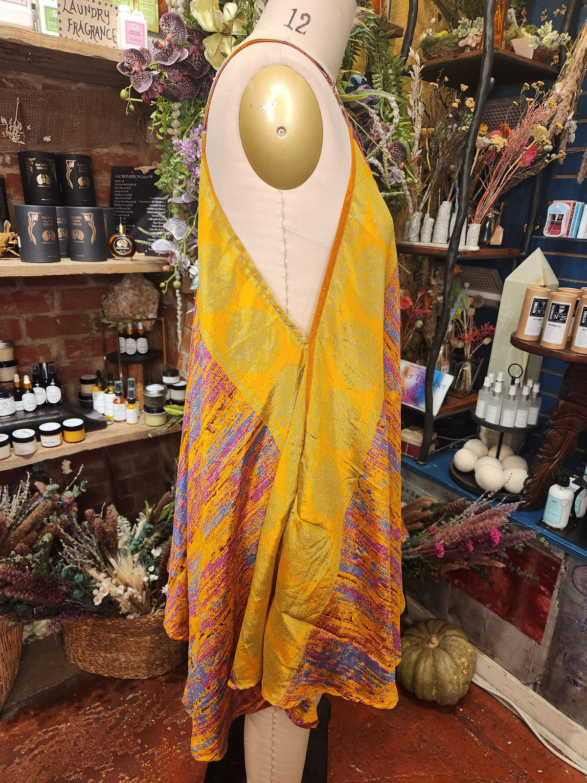 Rasgulla Sari Moonchild Mini Dress 0926 011