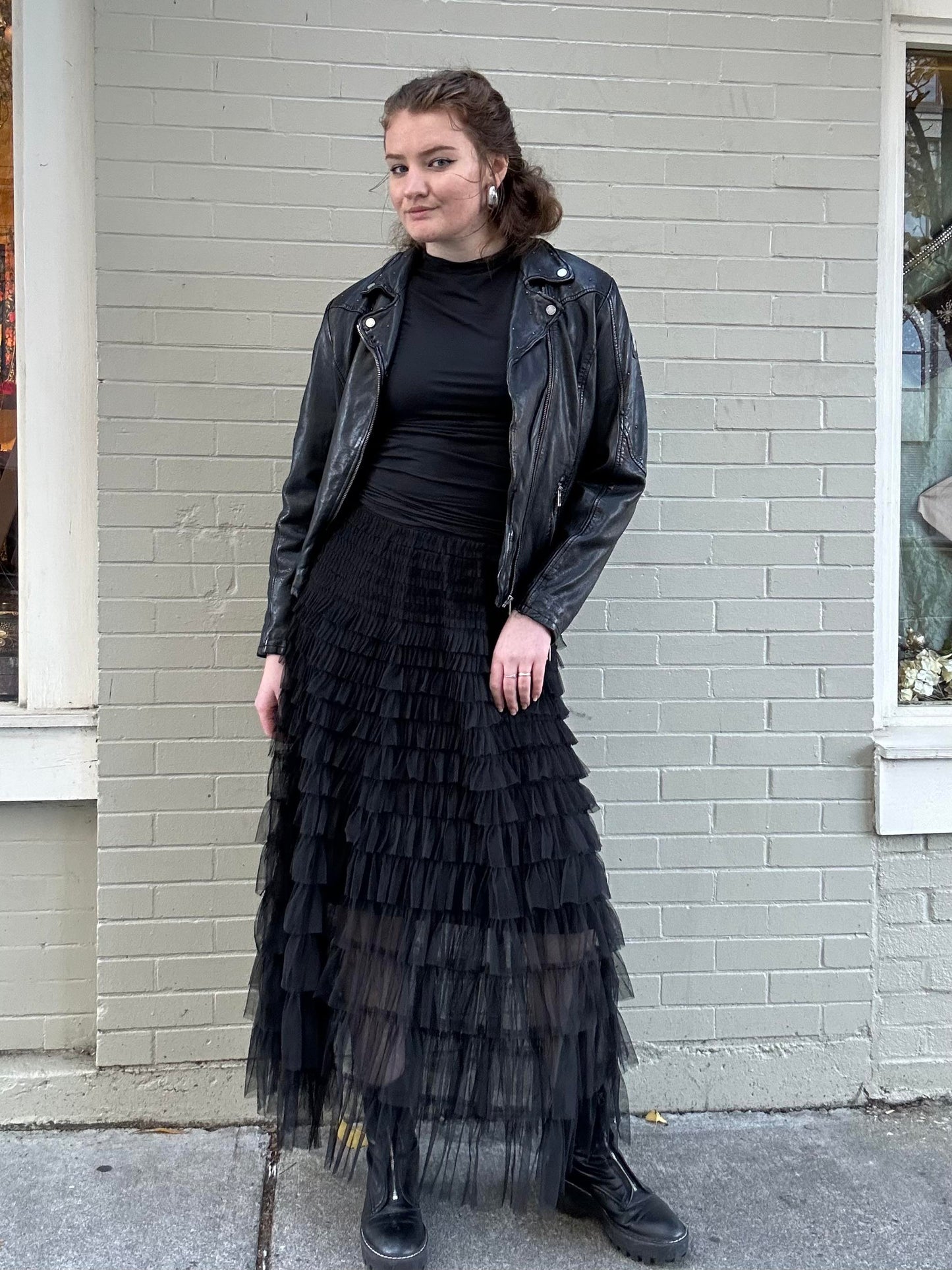 Black Petticoat Skirt