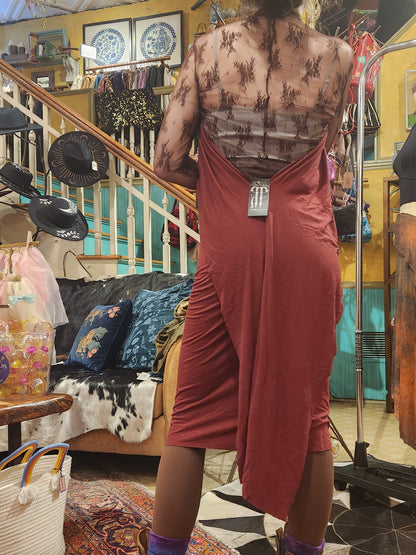 Athena Dress - Solid Red