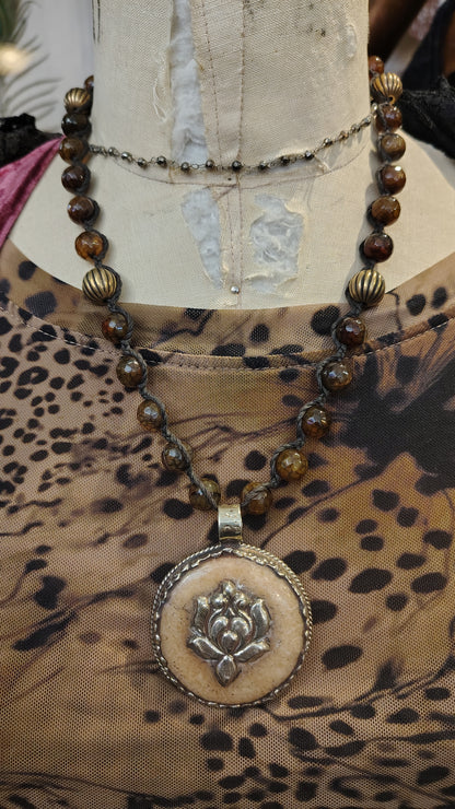 Brown Jade Necklace