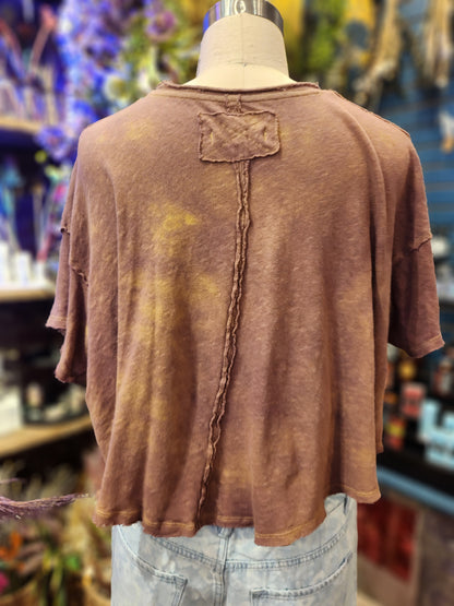 Chocolate Crush Dyed Tee
