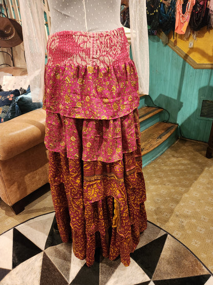 Rasgulla Sari Venus Ruffle Maxi 1125 - 200