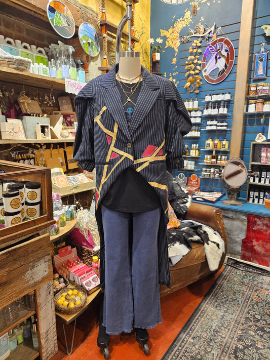 Painted & Reworked Free People Hailey Duster - Rosemary Ann St. Jacques