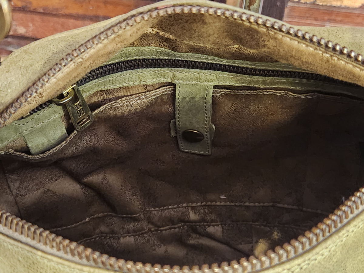 Hampden Safari Leather Bag