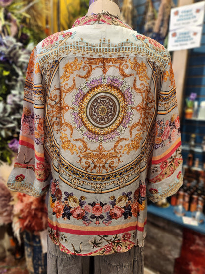 Eastern Winds Button Up