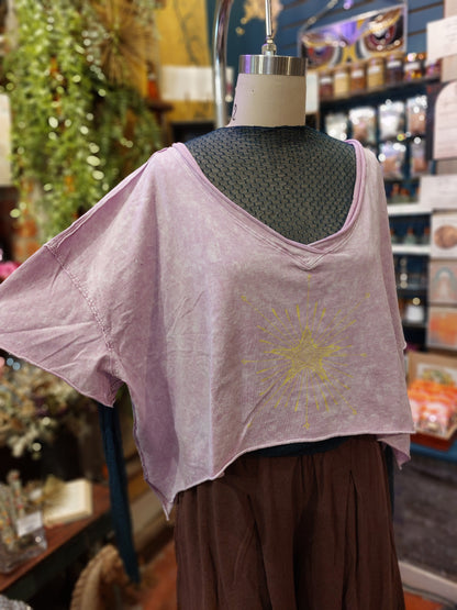 KB Dream Crop Tee - Violet