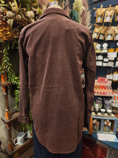 Aline Lux Cord Shirt - Cola